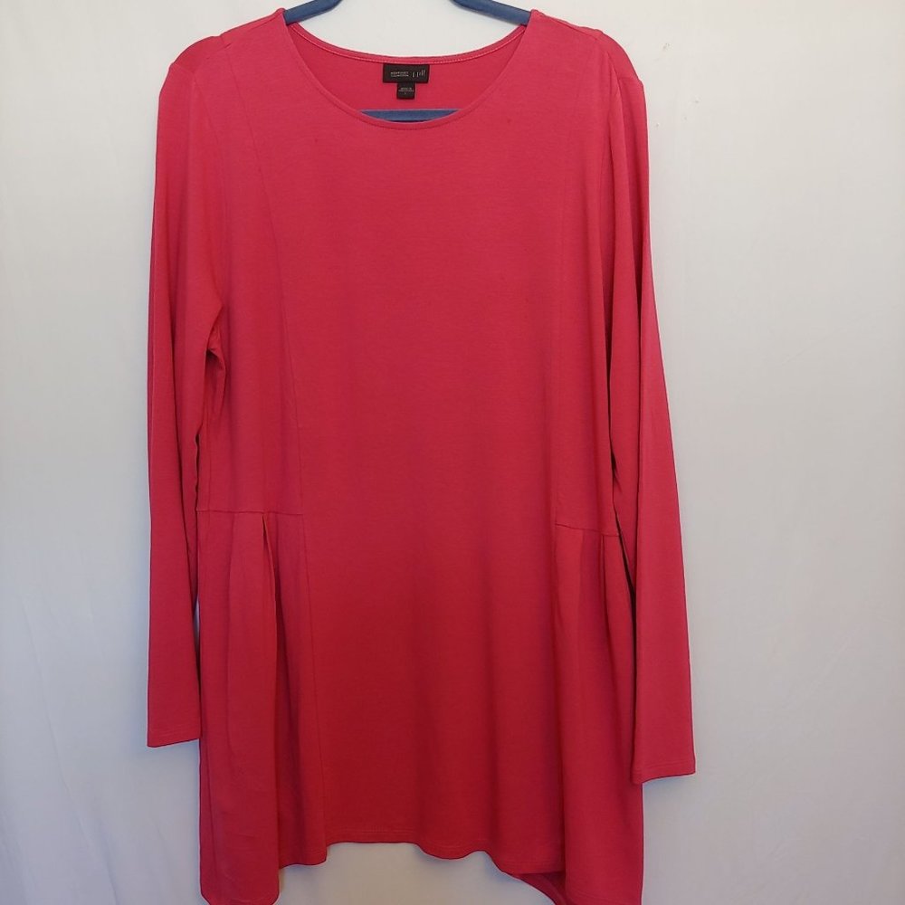 j. Jill Wearever melon color long sleeve flowy comfy shirt Large